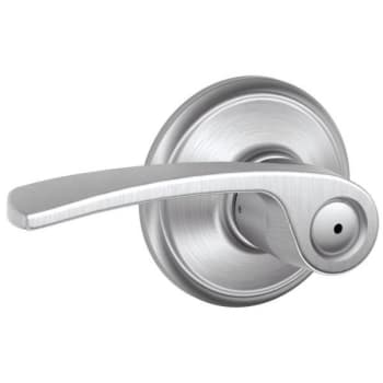 Image for Schlage Residential F Ser Pvcy No Hand Satin Chrome Finish Merano Lever from HD Supply