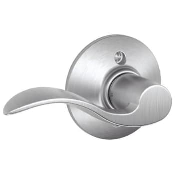 Image for Schlage Residential F Ser Dmy Lt Hand Satin Chrome Finish Accent Lever from HD Supply