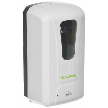 Alpine Industries 1200ml automatic liquid gel hand sanitizer soap dispenser