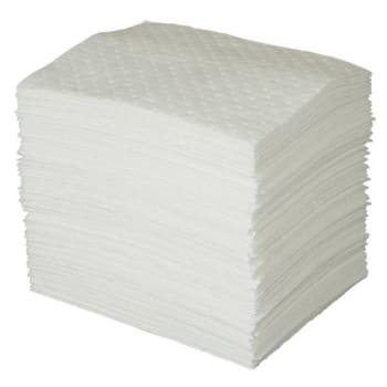 Brady® Spc® Oil Only Absorbent Pads Absorbency Capacity 35 Gallon Package Of 100