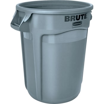 Rubbermaid Brute 32 Gallon Trash Can (Gray)