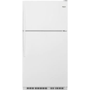 Whirlpool® 20 Cu. Ft. Top Freezer White Refrigerator