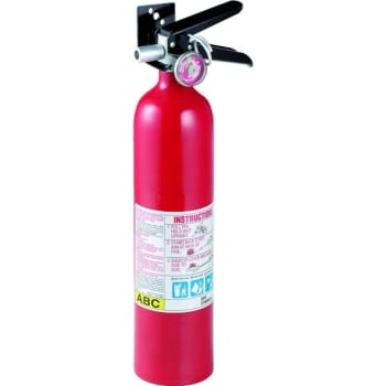 Kidde Pro 110 Dry Chemical 1A:10B:C Rechargeable Multi-Purpose Fire Extinguisher