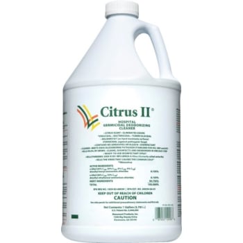 Image for Citrus II Hospital Germicidal Deodorizing Cleaner, Citrus Scented, Case Of 4 from HD Supply
