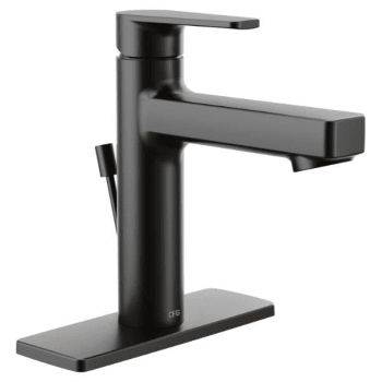 Image for Cleveland Faucet Group® Slate 1-handle Bathroom Sink Faucet In Matte Black from HD Supply