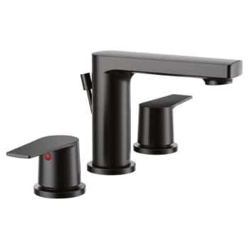 Image for CFG Slate 2-Handle Widespread Bathroom Faucet In Matte Black from HD Supply