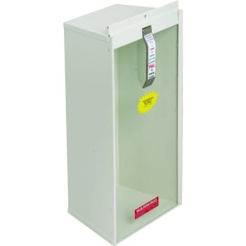 Image for Potter-Roemer Break Rite 6 LB Surface-Mount Fire Extinguisher Cabinet (White) from HD Supply