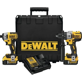 Image for Dewalt Max Xr 20 Volt Cordless Hammer Drill And Impact Driver Combo Kit from HD Supply