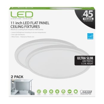 Image for Feit Electric 11 In. Led Flush Mount Light (12-case) from HD Supply