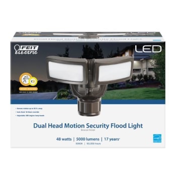 Image for Feit Electric 5000 Lumen Daylight Bronze Outdoor Integrated Led Flood Light Case Of 4 from HD Supply