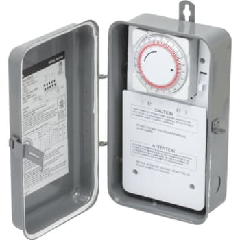 Image for Intermatic 40 Amp Multi-Volt 24 Hr Electromechanical Time Switch from HD Supply