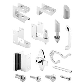 Image for Sentry Out-Swinging Door Pack 1indoor 1-1/4inpost Zamak Chrome Kit from HD Supply