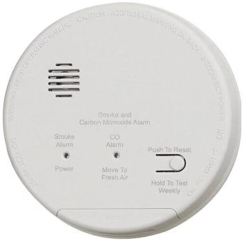 Gentex® Hardwired Smoke/co Combo Alarm W/ Battery Backup