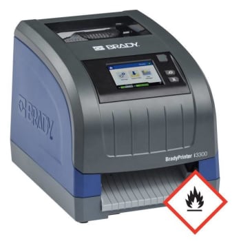 Brady® BradyJet™ I3300 Industrial Label Printer, 300 Dpi, Workstation GHS App