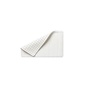 Rubbermaid® White Vinyl Anti-Slip Bath Safety Mat 14 X 22.5"
