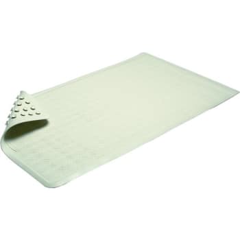 Image for Rubbermaid® White Vinyl Anti-Slip Shower Safety Mat, 16" x 28" from HD Supply
