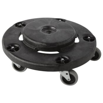 Image for Rubbermaid Brute 55 Gallon Black Trash Can Dolly from HD Supply