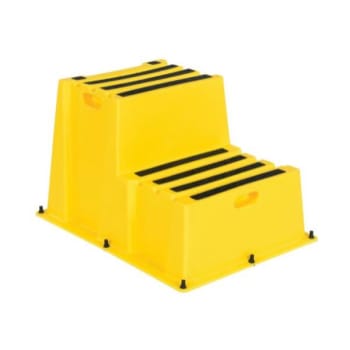 Image for Vestil Step Poly Nestable Step Stool, 2 Step from HD Supply