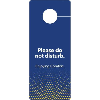 Image for Comfort® Hanging Do Nnot Disturb Sign Case Of 100 from HD Supply