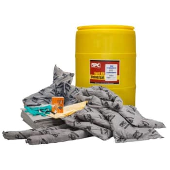 Brady® Allwik® 55-Gallon Drum Spill Control Kit - Universal Application