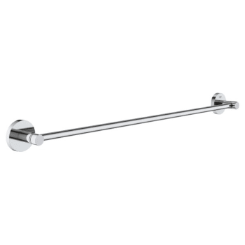 Grohe Essentials Towel Rail 600mm, Chrome, Concealed Fasteners