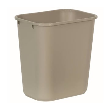 Image for Rubbermaid Commercial 7 Gallon Waste Basket (Beige) from HD Supply