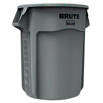 Image for Rubbermaid Brute 55 Gallon Trash Can (Gray) from HD Supply
