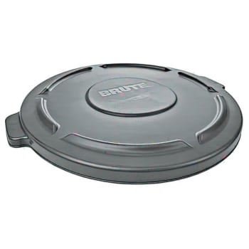 Image for Rubbermaid 55 Gallon Brute Trash Can Lid (Gray) from HD Supply