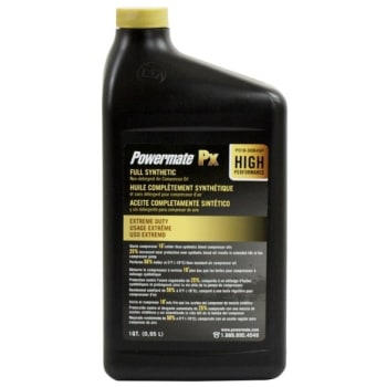 Image for Powermate® Px 100% Full Synthetic Air Compressor Oil from HD Supply