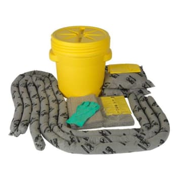 Image for Brady® Allwik® 20-Gallon Drum Spill Control Kit - Universal Application from HD Supply