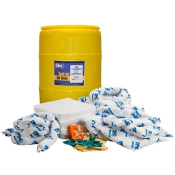 Image for Brady® 55-Gallon Drum Spill Control Kit - Oil Only Application from HD Supply