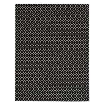 Image for Foss Floors Diamond Rug - Black/White, 6x8 from HD Supply