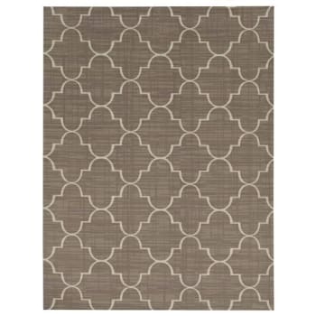 Image for Foss Floors Roman Rug - Taupe/White, 6x8 from HD Supply