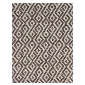 Image for Foss Floors Abstract Rug - Beige/White, 6x8 from HD Supply