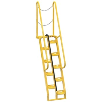 Image for Vestil 68° Alternating Treads 54-1/8" For 15-Steps Ladder from HD Supply