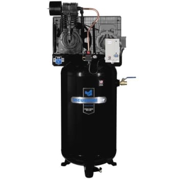 Industrial Air 7.5 Hp Single Phase 230v 80 Gallon Two Stage With Baldor Motor