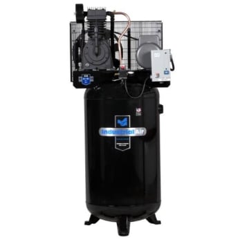 Image for Industrial Air 5 Hp Single Phase 230v 80 Gallon Two Stage With Baldor Motor from HD Supply