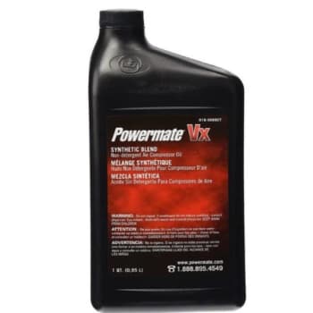 Image for Powermate  Synthetic Blend Non Detergent Air Compressor Oil, 1-Quart from HD Supply