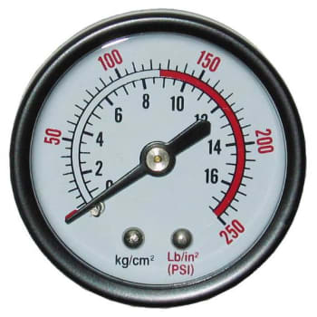 Image for Powermate 250 Psi Pressure Gauge from HD Supply