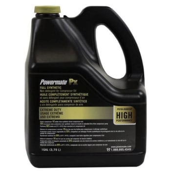 Image for Powermate Px  100% Full Synthetic Air Compressor Oil from HD Supply