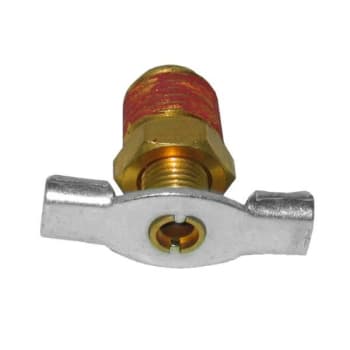 Image for Powermate 1/4 In Copper Npt Tank Drain Valve from HD Supply