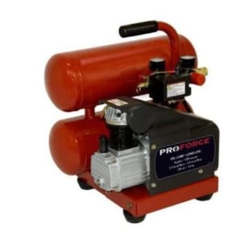 Image for Proforce 4 Gallon Oil Lubed Twin Stack Air Compressor from HD Supply