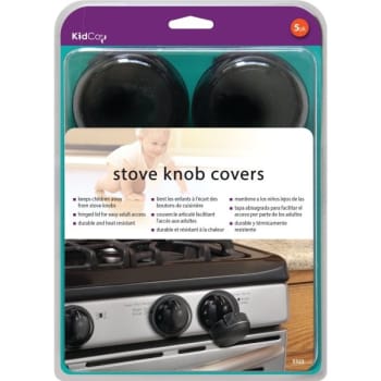 Image for KidCo® S323 Bulk Stove Knobs protects from little ones turning knobs Pack of 5 from HD Supply