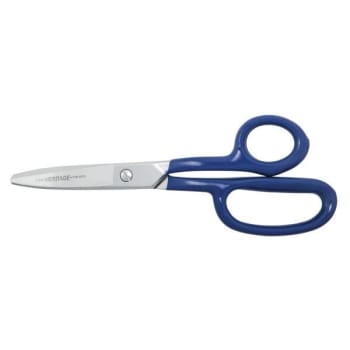 Klein Tools® Carbon Steel Curved Heavy-Duty Carpet Shear 9" W/Ring