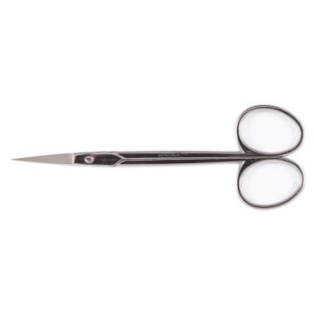 Image for Klein Tools® Carbon Steel Embroidery Scissor 4-3/8" W/Curved Blade from HD Supply