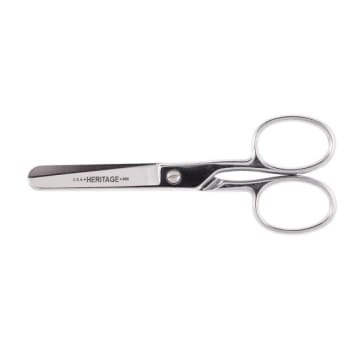 Klein Tools® Carbon Steel Safety Scissors 6" With Large Rings