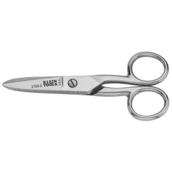 Klein Tools® Steel Electrician Scissors 5-1/4"