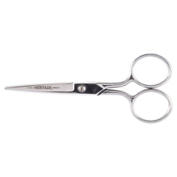 Image for Klein Tools® Carbon Steel Embroidery Scissor 5" With Large Ring from HD Supply