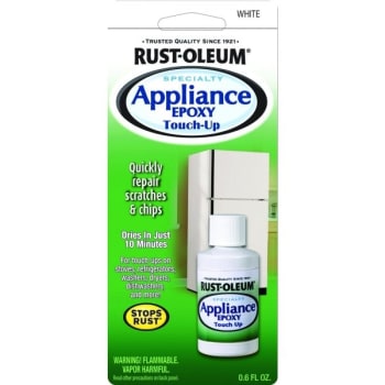 Rust-Oleum Specialty Appliance Touch-Up Glaze - White, 0.6 Oz