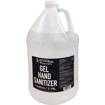 Streamline Polymers 1 Gallon 70 Percent Alcohol Gel Hand Sanitizer Case Of 4
